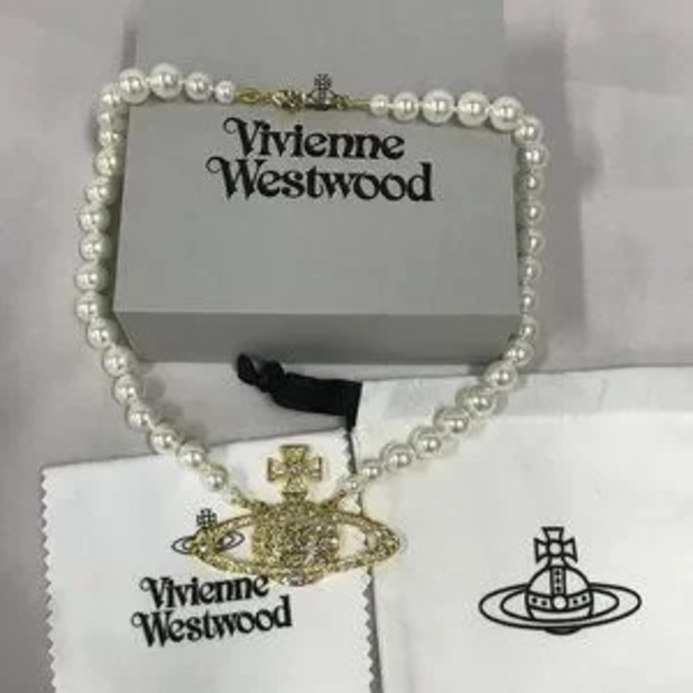 Vivienne Westwood LARGE Bas Relief Pearl